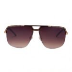 Cerruti CE8597 Gold & Tortoiseshell Square Aviator Sunglasses