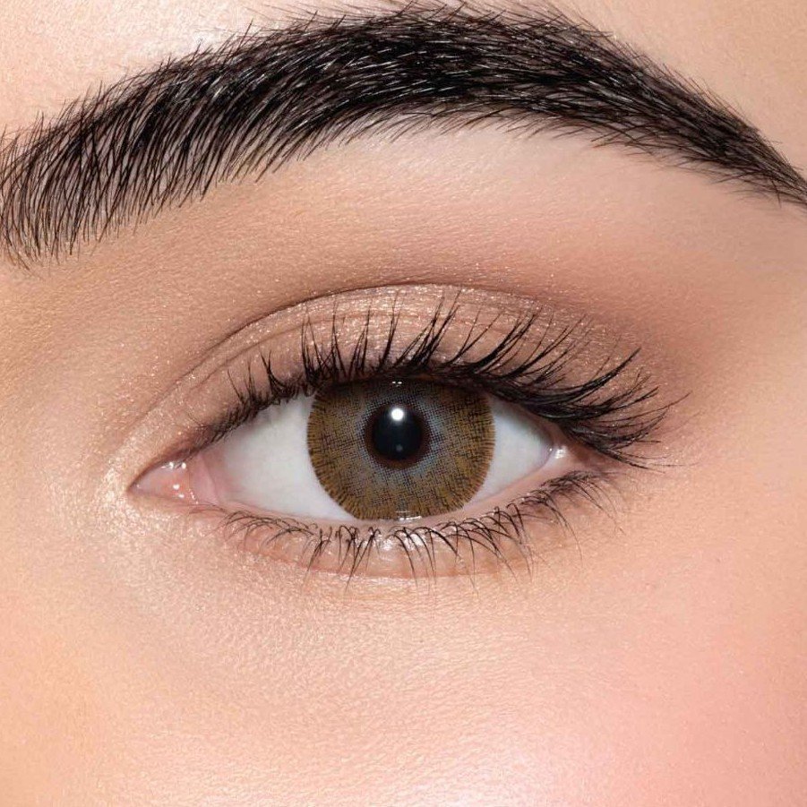 lensme_brown_eye.jpg Lensme Colored Contact Lenses - Brown - الصورة 1