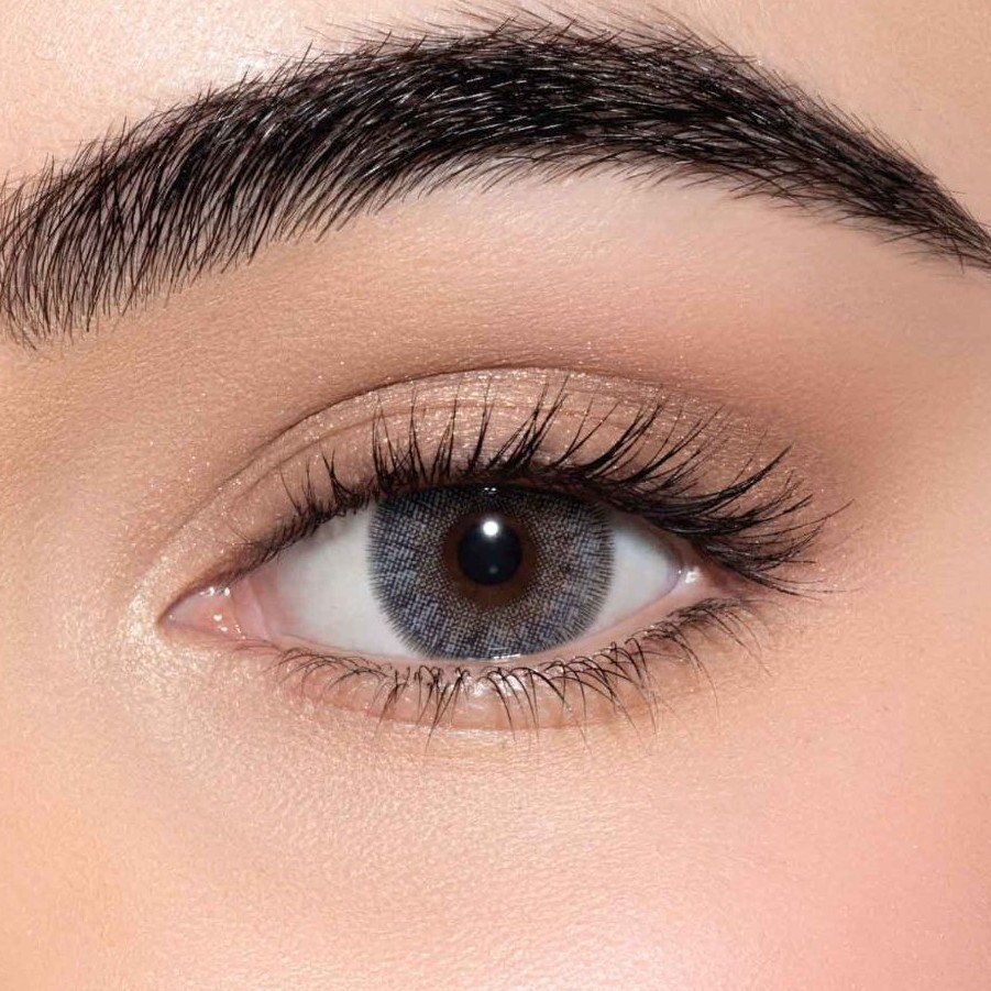 lensme_gray_eye.jpg Lensme Colored Contact Lenses - Gray - الصورة 1