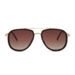 Vantom 5208 Polarized Square Aviator Sunglasses